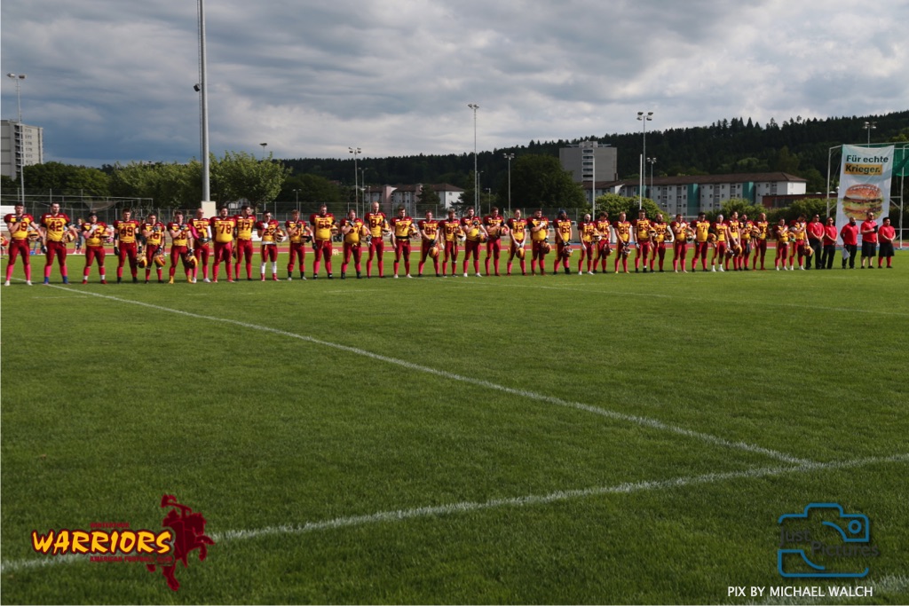 15.06.2019, American Football, Herren, 2018/2019, NLA, Winterthur Warriors vs Luzern Lions  ,